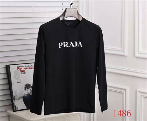 prada t-shirt price philippines|Prada long sleeve t shirt.